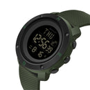 SANDA 361 Fashionable Night Light Sports Children Electronic Watch Multi Functional Personality Night Light Men Waterproof Watch(Green)