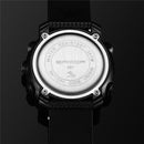 SANDA 361 Fashionable Night Light Sports Children Electronic Watch Multi Functional Personality Night Light Men Waterproof Watch(Coffee)