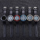 SANDA 375 Watch For Male Students Simple Casual Electronic Watch Sports Waterproof Luminous Watch(Black)