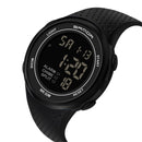 SANDA 375 Watch For Male Students Simple Casual Electronic Watch Sports Waterproof Luminous Watch(Black)