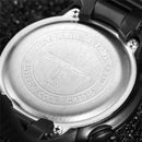 SANDA 375 Watch For Male Students Simple Casual Electronic Watch Sports Waterproof Luminous Watch(Black)