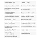 T&G TG920 TWS Bluetooth5.0 Touch Control Earbud Hi-Fi Sound Quality Clear Durable Pop-up Wireless Bluetooth Earphone