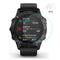 For Garmin Fenix 6X / 6X Pro Solar 2 PCS ENKAY Hat-Prince 0.2mm 9H 2.15D Curved Edge Tempered Glass Film