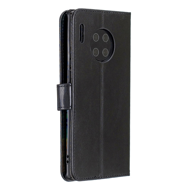 For Huawei Mate 30 Pro Crazy Horse Texture Horizontal Flip Leather Case with Holder & Card Slots & Wallet & Photo Frame(Black)