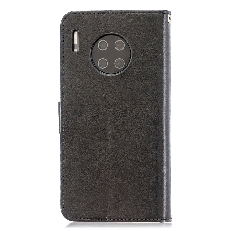 For Huawei Mate 30 Pro Crazy Horse Texture Horizontal Flip Leather Case with Holder & Card Slots & Wallet & Photo Frame(Black)