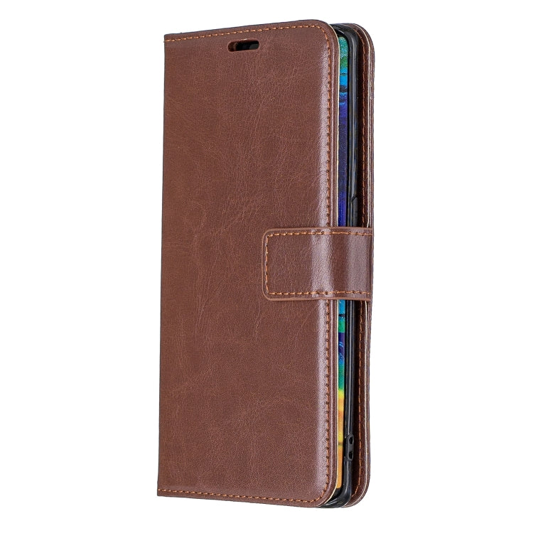 For Huawei Mate 30 Pro Crazy Horse Texture Horizontal Flip Leather Case with Holder & Card Slots & Wallet & Photo Frame(Brown)