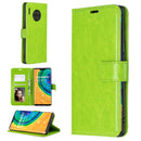 For Huawei Mate 30 Pro Crazy Horse Texture Horizontal Flip Leather Case with Holder & Card Slots & Wallet & Photo Frame(Green)