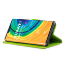 For Huawei Mate 30 Pro Crazy Horse Texture Horizontal Flip Leather Case with Holder & Card Slots & Wallet & Photo Frame(Green)