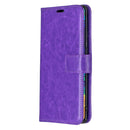 For Huawei Mate 30 Pro Crazy Horse Texture Horizontal Flip Leather Case with Holder & Card Slots & Wallet & Photo Frame(Purple)