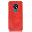 For Nokia 7.2 / 6.2 Shockproof Litchi Texture PC + PU Case(Red)