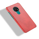 For Nokia 7.2 / 6.2 Shockproof Litchi Texture PC + PU Case(Red)