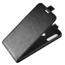 For Honor 9X Crazy Horse Vertical Flip Leather Protective Case(Black)