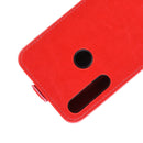 For Honor 9X Crazy Horse Vertical Flip Leather Protective Case(Red)