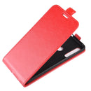 For Honor 9X Crazy Horse Vertical Flip Leather Protective Case(Red)