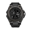 SANDA739 Watch Plate Chao Male Watch Male Student Fashion Trend Multi Functional Digital Waterproof Electronic Meter(Black)