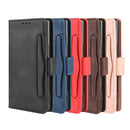 For Sony Xperia 5 Wallet Style Skin Feel Calf Pattern Leather Case with Separate Card Slot(Black)