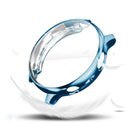 For Samsung Galaxy Watch Active 2 44mm ENKAY Hat-prince Full Coverage Electroplate TPU Case(Blue)