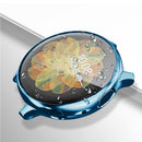 For Samsung Galaxy Watch Active 2 44mm ENKAY Hat-prince Full Coverage Electroplate TPU Case(Blue)