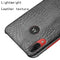 For Motorola Moto E6 Plus Shockproof Crocodile Texture PC + PU Case(Black)