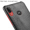 For Motorola Moto E6 Plus Shockproof Crocodile Texture PC + PU Case(Black)