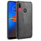 For Motorola Moto E6 Plus Shockproof Crocodile Texture PC + PU Case(Black)