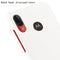 For Motorola Moto E6 Plus Shockproof Crocodile Texture PC + PU Case(White)