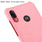 For Motorola Moto E6 Plus Shockproof Crocodile Texture PC + PU Case(Pink)