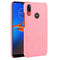 For Motorola Moto E6 Plus Shockproof Crocodile Texture PC + PU Case(Pink)