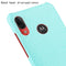 For Motorola Moto E6 Plus Shockproof Crocodile Texture PC + PU Case(Light green)
