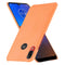 For Motorola Moto E6 Plus Shockproof Crocodile Texture PC + PU Case(Orange)