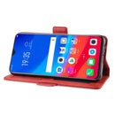 For OPPO F9 / F9 Pro / Realme 2 Pro / A7X Dual-side Magnetic Buckle Horizontal Flip Leather Case with Holder & Card Slots & Wallet & Photo Frame(Red)