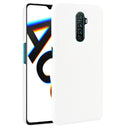 For OPPO Realme X2 Pro / Reno Ace Shockproof Crocodile Texture PC + PU Case(White)