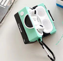 For Apple AirPods Pro Camera Bluetooth Headphone Protective Case(Green)