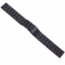 Applicable To Ticwatch Generation / Moto360 Second Generation 460 / Samsung GearS3 / Huawei GT 22mm Butterfly Buckle 3-Beads Stainless Steel Metal Watch Band(black)