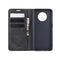For OnePlus 7T Retro-skin Business Magnetic Suction Leather Case with Purse-Bracket-Chuck(Black)