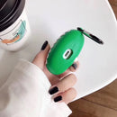 For Apple AirPods Pro Love Dinosaur Head Bluetooth Headphone Protective Case(Green)