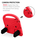 For Galaxy Tab A 8.0 (2019)T290 / T295 Sparrow Style Flat Anti Falling Protective Shell with Bracket(Red)