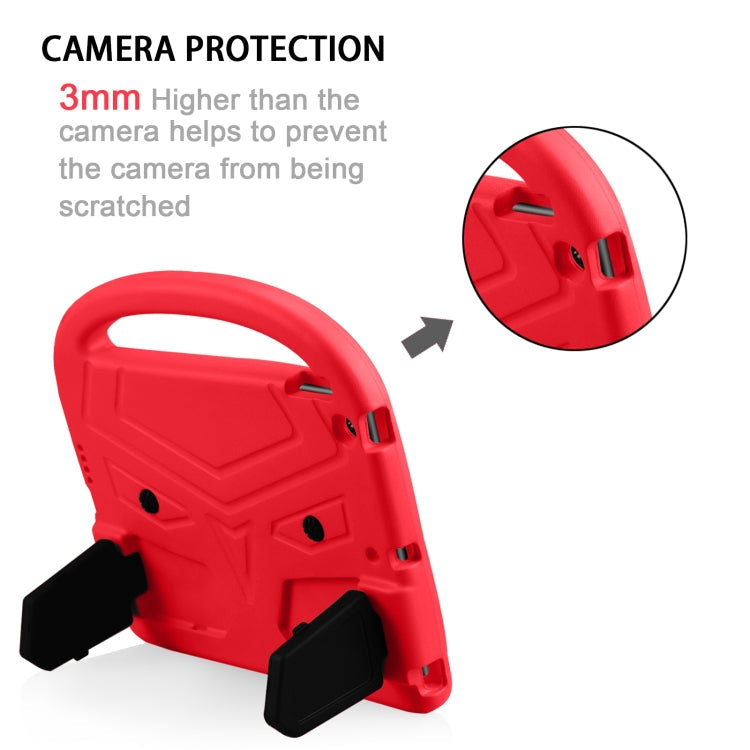 For Galaxy Tab A 8.0 (2019)T290 / T295 Sparrow Style Flat Anti Falling Protective Shell with Bracket(Red)