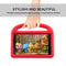 For Galaxy Tab A 8.0 (2019)T290 / T295 Sparrow Style Flat Anti Falling Protective Shell with Bracket(Red)
