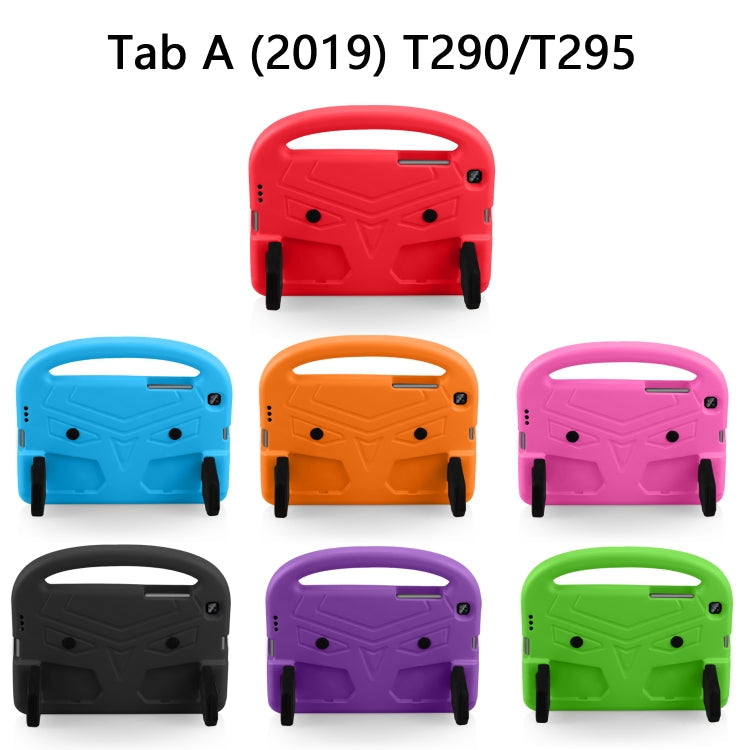 For Galaxy Tab A 8.0 (2019)T290 / T295 Sparrow Style Flat Anti Falling Protective Shell with Bracket(Red)