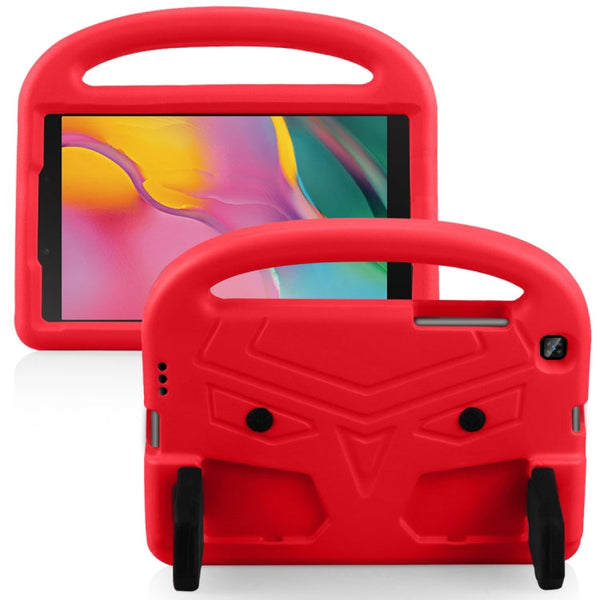 For Galaxy Tab A 8.0 (2019)T290 / T295 Sparrow Style Flat Anti Falling Protective Shell with Bracket(Red)