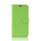 For Motorola Moto G8 Plus Litchi Texture Horizontal Flip Protective Case with Holder & Card Slots & Wallet(Green)