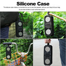 BT628 10W Portable TWS Transparent Bluetooth Speakers With Magnetic Connectable Base Outdoor Stereo Bass Subwoofer(Black)