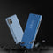 For Galaxy A51 Plated Mirror Horizontal Flip Leather Cover with Stand Mobile Phone Holster(Purple)