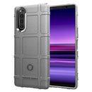 For Sony Xperia 5 Full Coverage Shockproof TPU Case(Grey)
