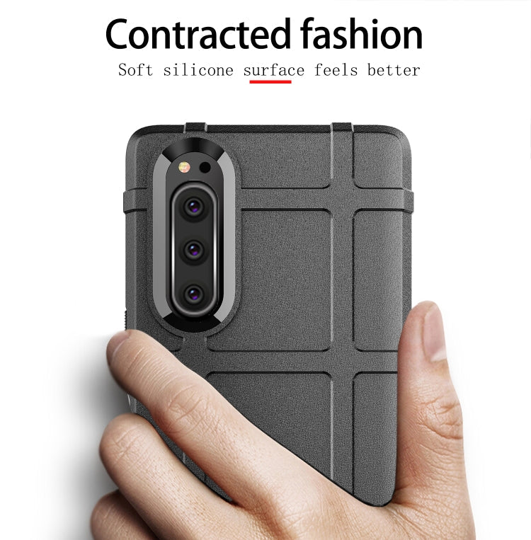 For Sony Xperia 5 Full Coverage Shockproof TPU Case(Grey)