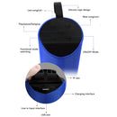T&G TG113 Portable Bluetooth Speakers Waterproof Stereo Outdoor Loudspeaker MP3 Bass Sound Box with FM Radio(Blue)