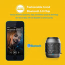 Xmini WE Portable Mini Bluetooth Speaker with Keychain, Support NFC Function(Black)