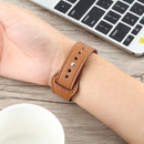 For Apple Watch 3 / 2 / 1 Generation 38mm Universal Buckle Leather Strap(Brown)