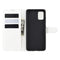 For Galaxy A71 Litchi Texture Horizontal Flip Protective Case with Holder & Card Slots & Wallet(White)